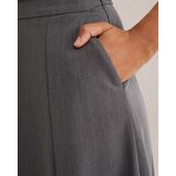 WE Fashion - Midi Rok - Grijs - Uitlopend Model
