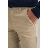 WE Fashion - Dames slim fit pantalon - Taupe