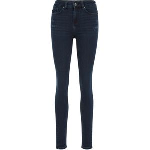 Blue Ridge - Dames superskinny jeans - Super Skinny Fit - Marineblauw - Katoen - Maat: 26/30
