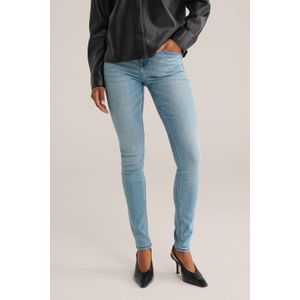 WE Fashion - Blue Ridge - Skinny Jeans - Lichtblauw - High Waist
