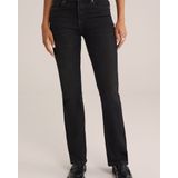 WE Fashion - Blue Ridge - Flared Jeans - Zwart