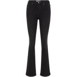 WE Fashion - Blue Ridge - Flared Jeans - Zwart