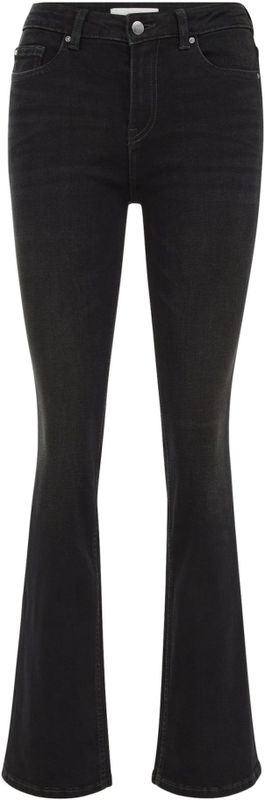 WE Fashion - Blue Ridge - Flared Jeans - Zwart