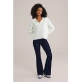 WE Fashion - Blue Ridge - Flared Jeans - Donkerblauw - Denim