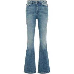 WE Fashion - Blue Ridge - Flared Jeans - Medium Blue Denim