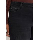 Blue Ridge - Dames Wide Leg Jeans - Zwart - Curve - High Waist - Plus Size Maat: 46