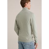 WE Fashion - Gebreide Trui - Lichtgroen - Slim Fit - Lange Mouwen