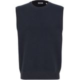 WE Fashion - Spencer - Donkerblauw - Slanke Pasvorm - Mouwloos