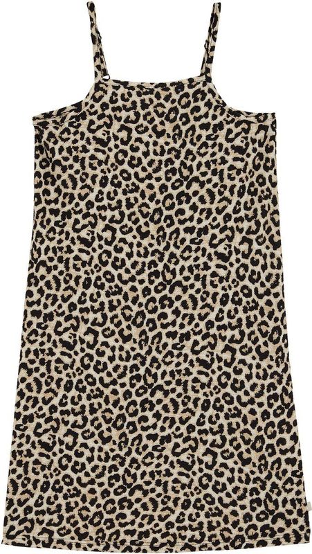 Jerseyjurk - Panterdessin - Verstelbare Spaghettibandjes - Soepel Vallend