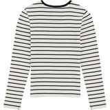 WE Fashion - Geribd T-shirt - Meisjes - Lange Mouwen