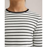 WE Fashion - Geribd T-shirt - Meisjes - Lange Mouwen