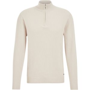 WE Fashion - Schipperstruien - Lichtbeige - Met Halve Rits