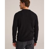 WE Fashion - Cardigan - Zwart - Gebreid - Lange Mouwen