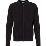 WE Fashion - Cardigan - Zwart - Gebreid - Lange Mouwen