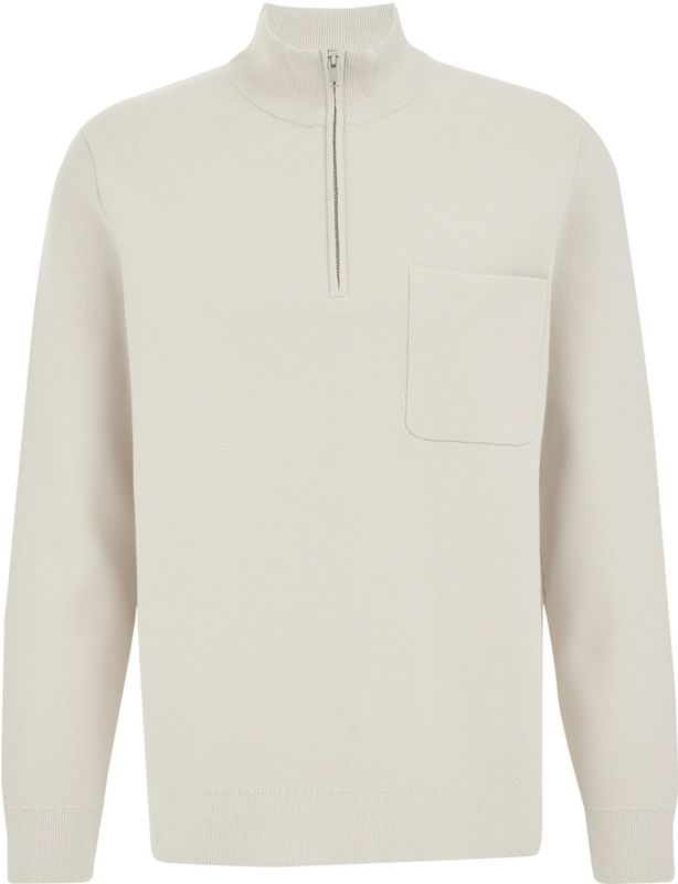 WE Fashion - Heren Trui - Met Rits - Schipperstruien