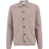 Fundamentals - Heren Regular Fit Vest - Grijs - Polokraag