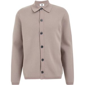 Fundamentals - Heren Regular Fit Vest - Grijs - Polokraag