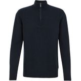 WE Fashion - Trui - Marine - Aansluitende Pasvorm - Lange Mouw