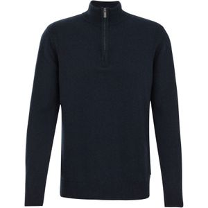 WE Fashion - Trui - Marine - Aansluitende Pasvorm - Lange Mouw