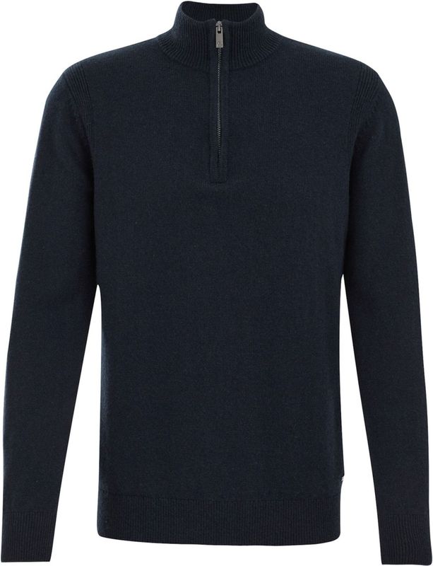 WE Fashion - Trui - Marine - Aansluitende Pasvorm - Lange Mouw