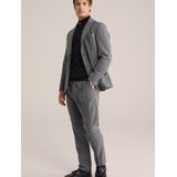 WE Fashion - Schipperstruien - Zwart - Halve Rits - Slanke Pasvorm