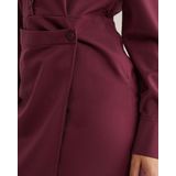 WE Fashion - Jerseyjurk - Regular Fit - Asymmetrisch Rokje - Lange Mouwen