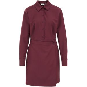 WE Fashion - Jerseyjurk - Regular Fit - Asymmetrisch Rokje - Lange Mouwen