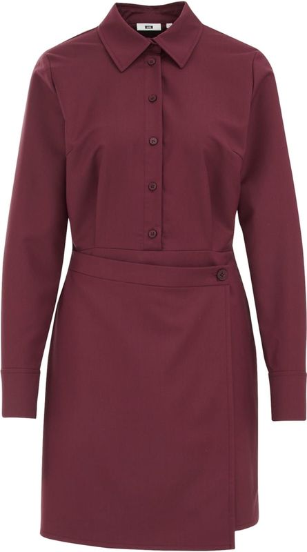 WE Fashion - Jerseyjurk - Regular Fit - Asymmetrisch Rokje - Lange Mouwen