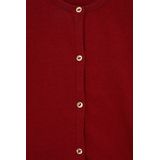 WE Fashion - Vest - Katoen - Lange Mouwen - Ronde Hals - Knoopsluiting