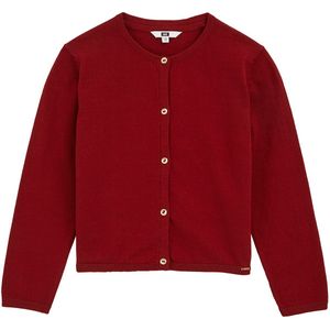 WE Fashion - Vest - Katoen - Lange Mouwen - Ronde Hals - Knoopsluiting