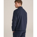 WE Fashion - Heren Blouson Jas - Donkerblauw - Regular Fit