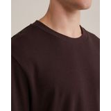 WE Fashion Shirt  donkerbruin