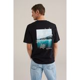 WE Fashion - Harembroek - Zwart - Viscose en Linnen - Losse Pasvorm