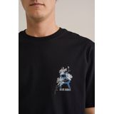 WE Fashion - Harembroek - Zwart - Viscose en Linnen - Losse Pasvorm