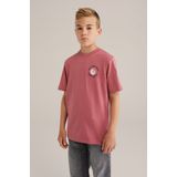 WE Fashion - Jongens T-shirt - Regular Fit - Korte Mouwen - Geprint