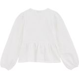 WE Fashion - Seersucker Blouse - Gebroken Wit - Regular Fit - Katoen