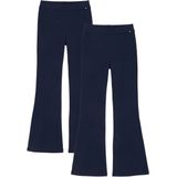 WE Fashion - Broek - Stretchkatoen - Flared Pasvorm - Elastische Tailleband