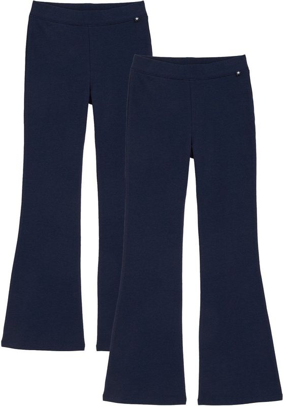 WE Fashion - Broek - Stretchkatoen - Flared Pasvorm - Elastische Tailleband