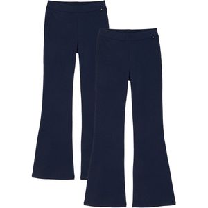 WE Fashion - Stretchbroek - Flared Pasvorm - Lange Lengte