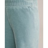 WE Fashion - Ribbroek - Mintgroen - Regular Fit - Katoen