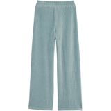 WE Fashion - Ribbroeken - Mintgroen - Regular Fit - Katoen