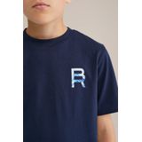 WE Fashion Shirt  navy / gemengde kleuren