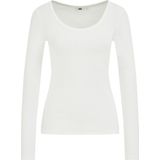 WE Fashion - Top - Wit - Lange Mouwen - Ronde Hals