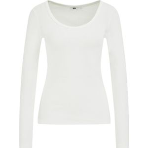 WE Fashion - Top - Wit - Lange Mouwen - Ronde Hals