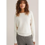 WE Fashion - Dames Sweater - Gebroken Wit - Regular Fit