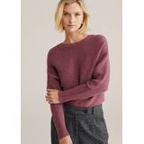 WE Fashion - Dames Sweater - Koraalroze - Regular Fit