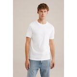WE Fashion - Shirt - Wit - 3 Pack - Kwartmouw - Normale Pasvorm
