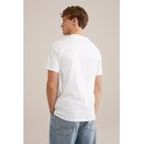 WE Fashion - Shirt - Wit - 3 Pack - Kwartmouw - Normale Pasvorm