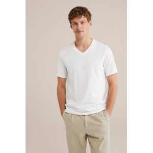 WE Fashion Heren T-shirt van 100% katoen, 3-pack