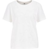 WE Fashion - Shirt - Ivoor - Bloemenprint - Kwartmouw